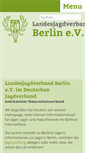 Mobile Screenshot of ljv-berlin.de